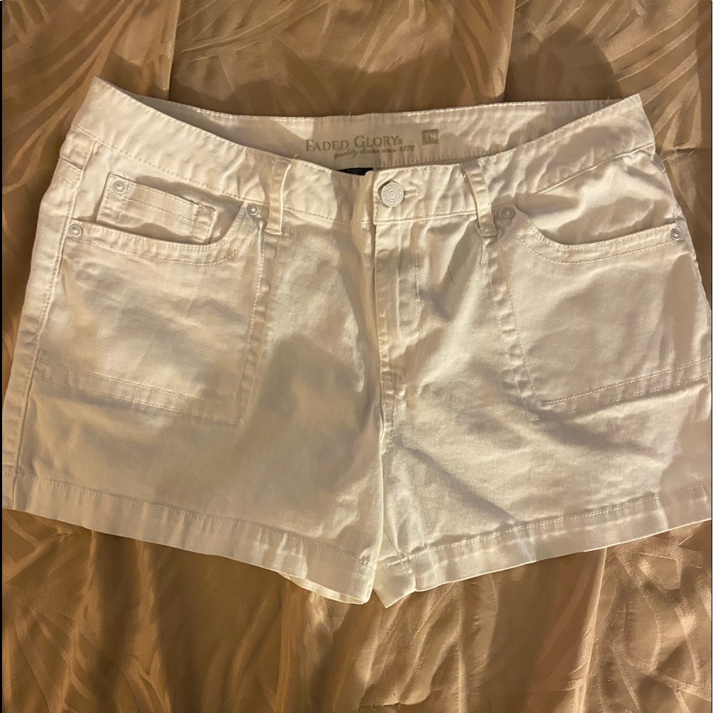 White shorts